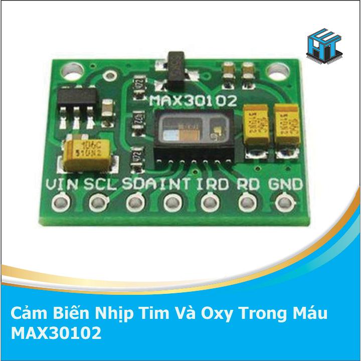 Module cảm biến nhịp tim và oxy trong máu max30102