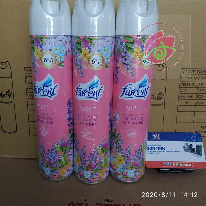 Nước hoa xịt phòng cao cấp Farcent 320ml