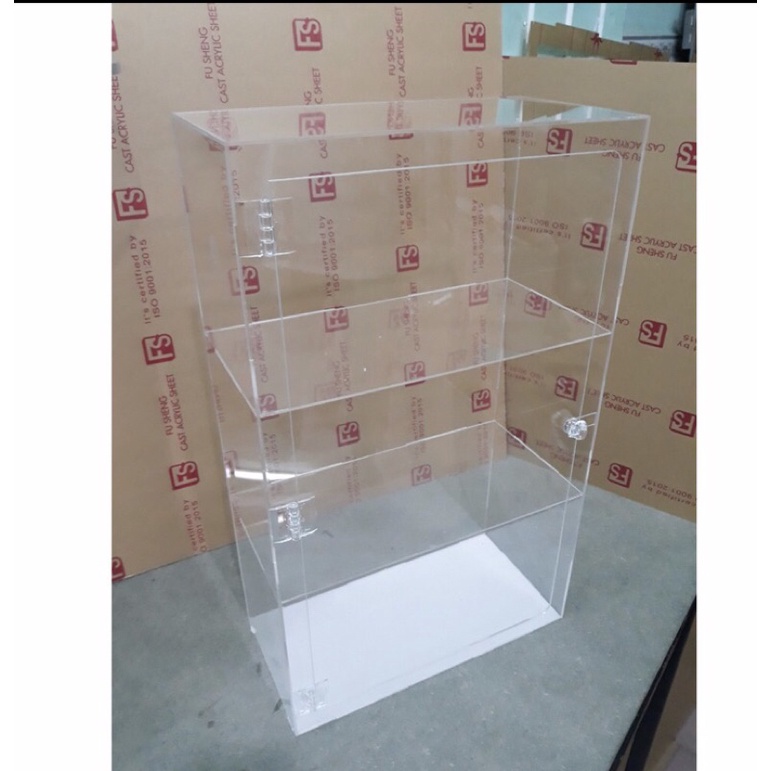 [Tặng Bộ Vệ Sinh mica] Tủ Mỹ phẩm size lớn (40x26x15)- Tủ trưng bày bằng mica