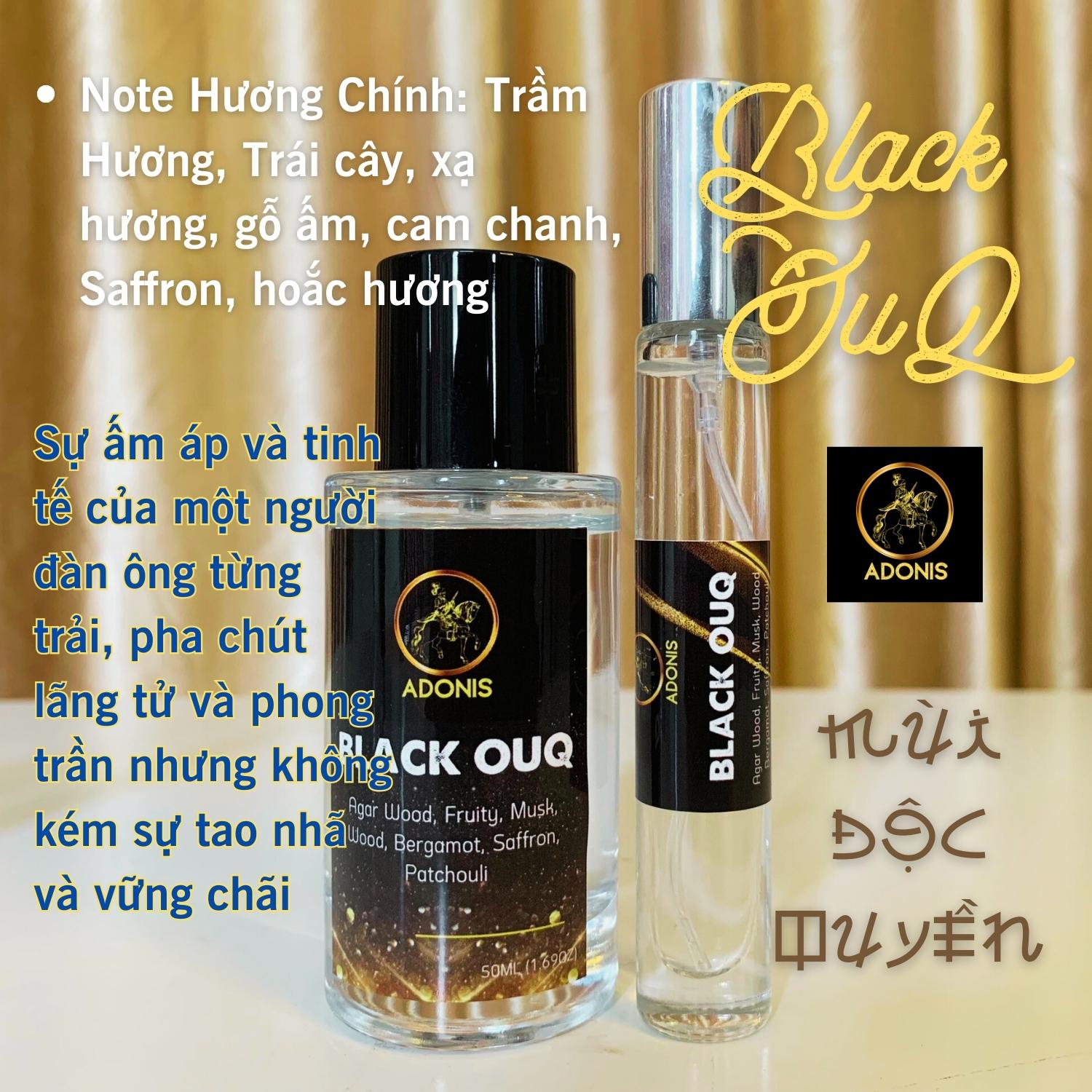 Nước Hoa Adonis Black OUQ - Ấm Áp & Tinh Tế
