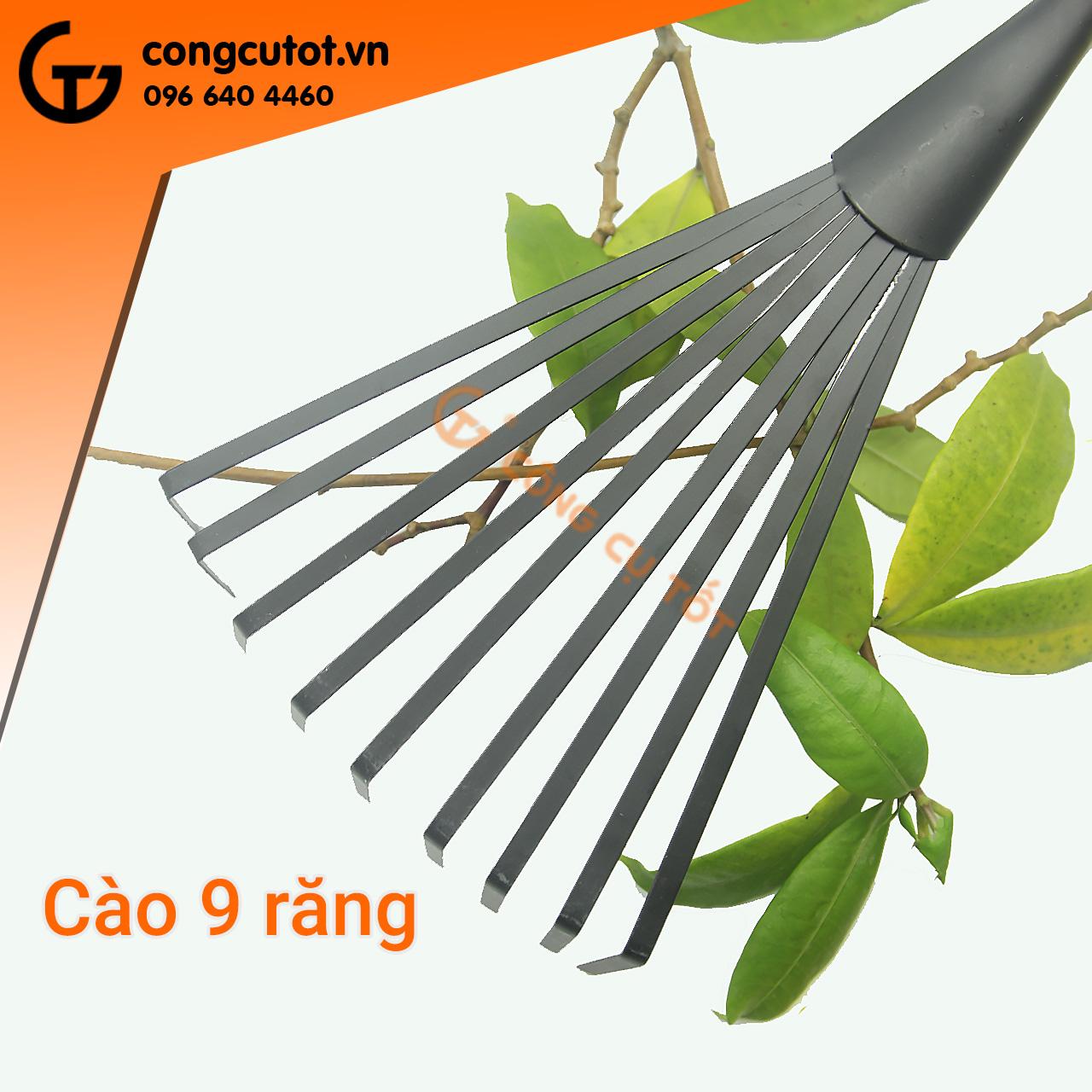 Cuốc - cào xới đất cán cao su