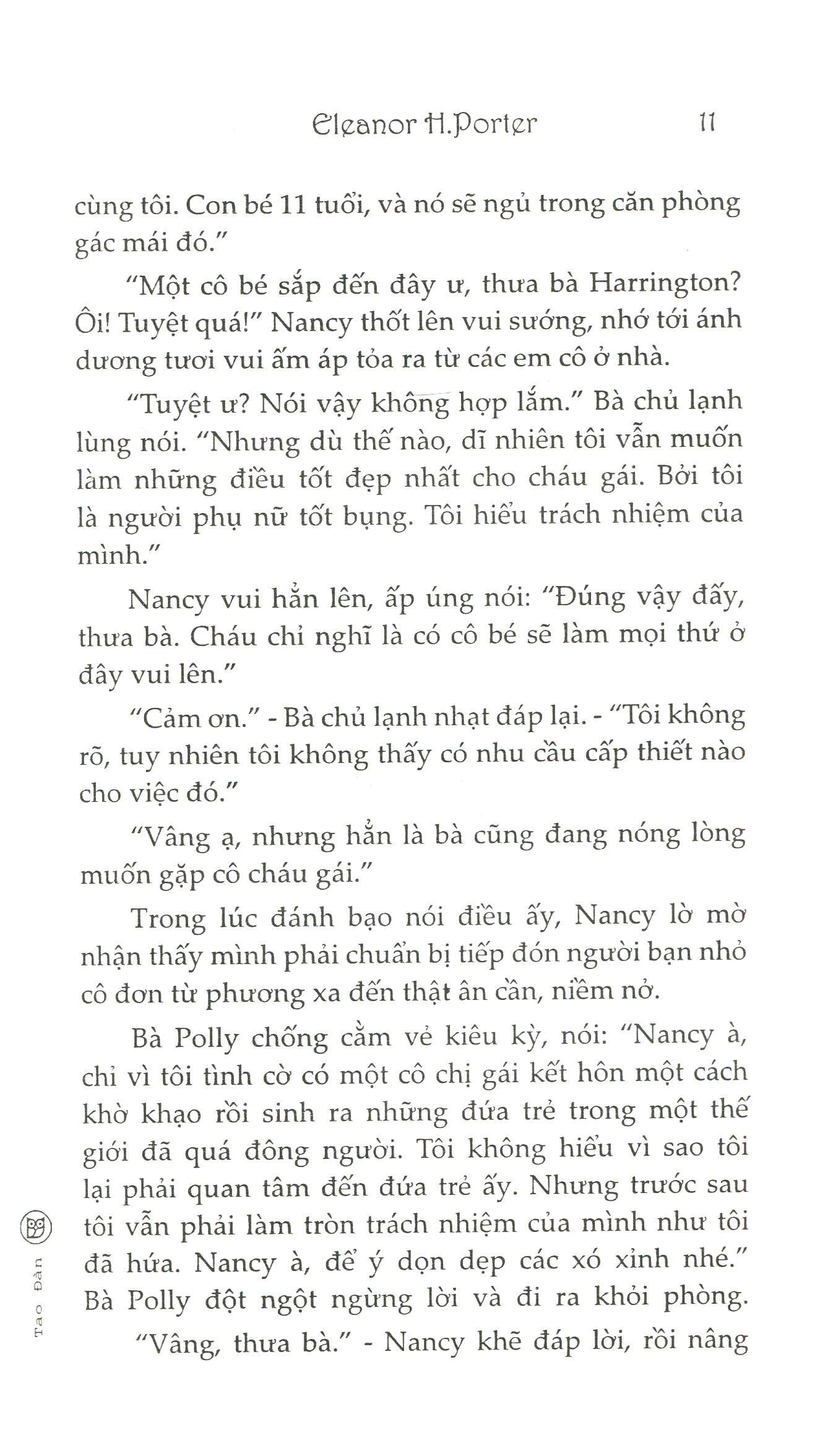 Pollyanna -Eleanor H. Porter