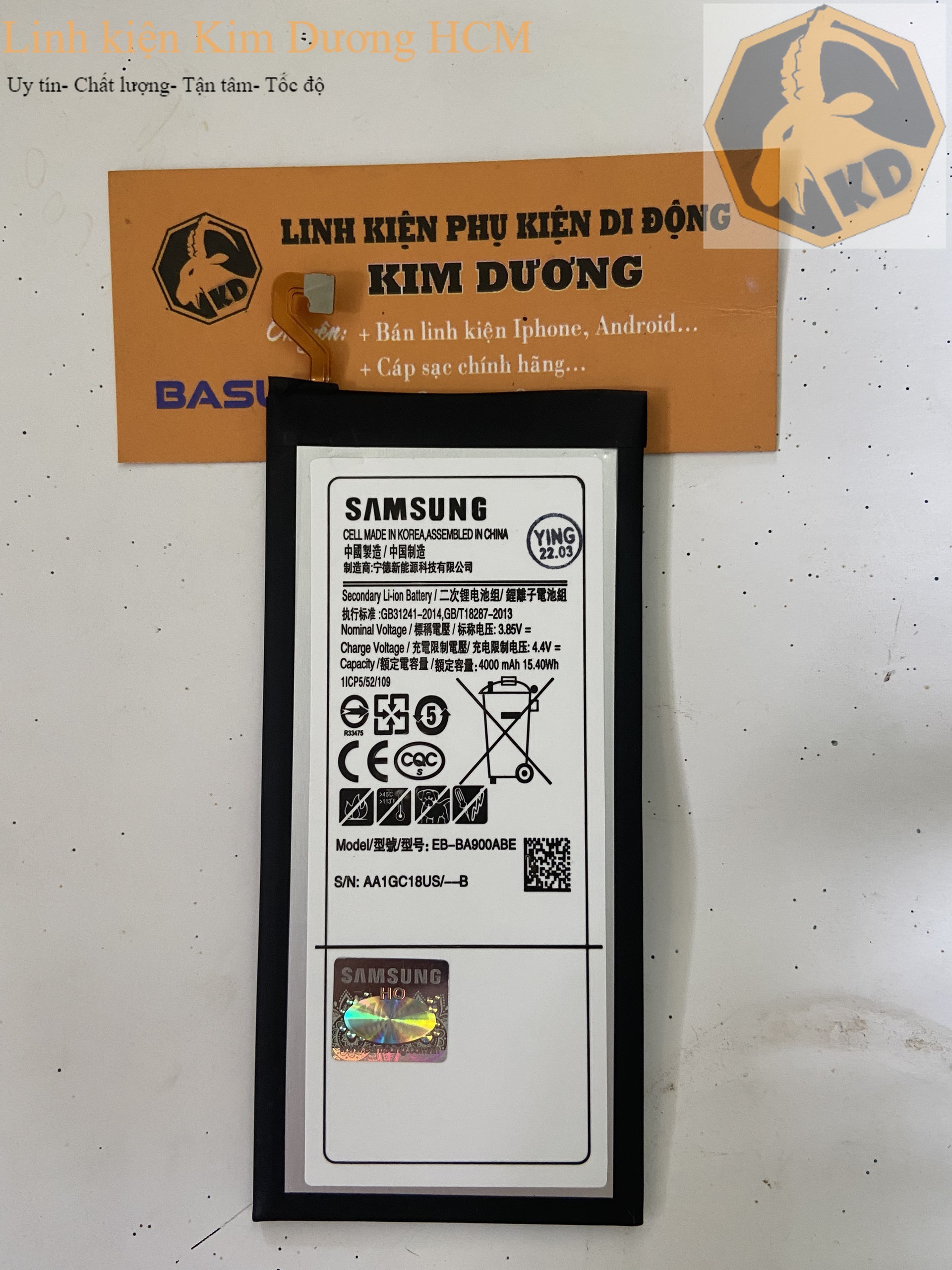 [HCM] Pin Samsung Galaxy A9 2016/ A9 Pro (SM-A910) (Mã pin: EB-BA900ABE)
