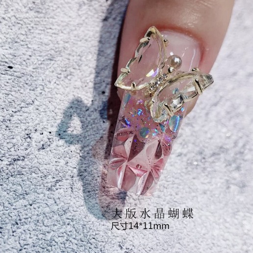 Bướm Đá Pha Lê Đính Móng GS24