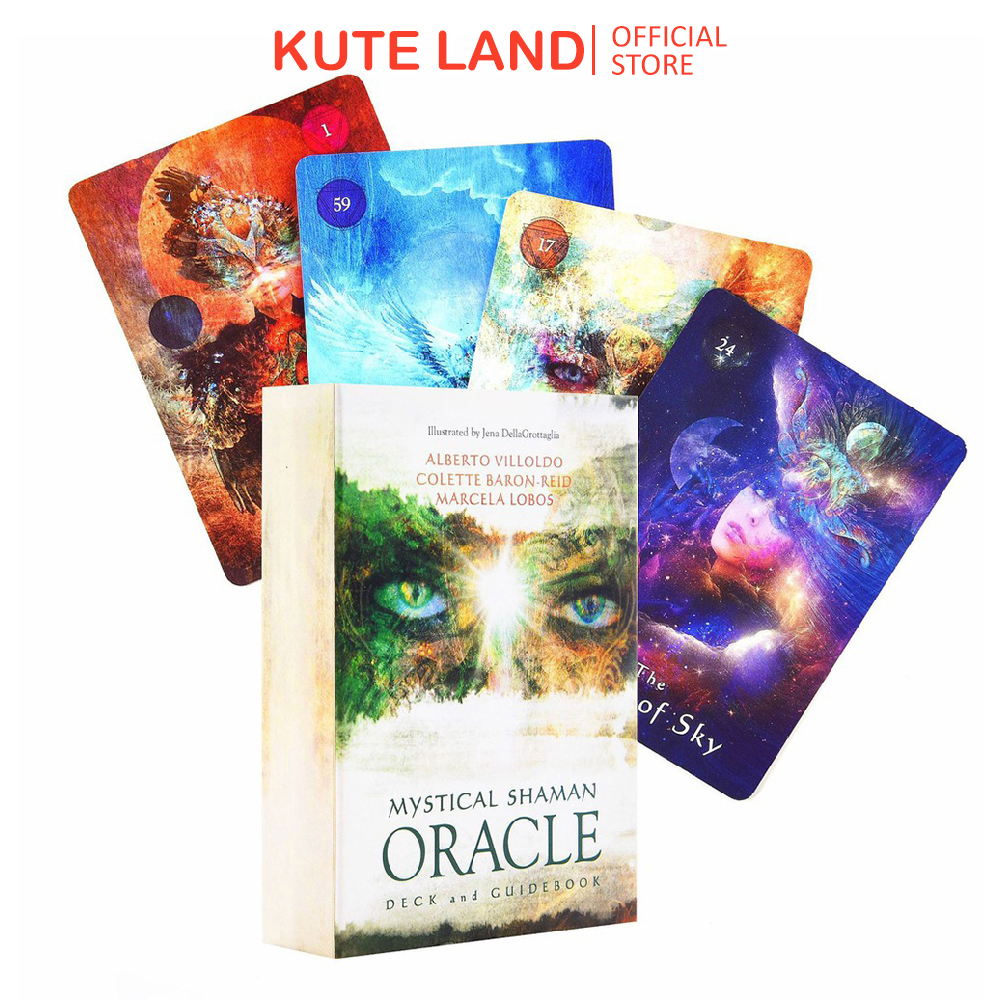 Bộ Bài Oracle Mystical Shaman Oracle Tặng Đá Thanh Tẩy