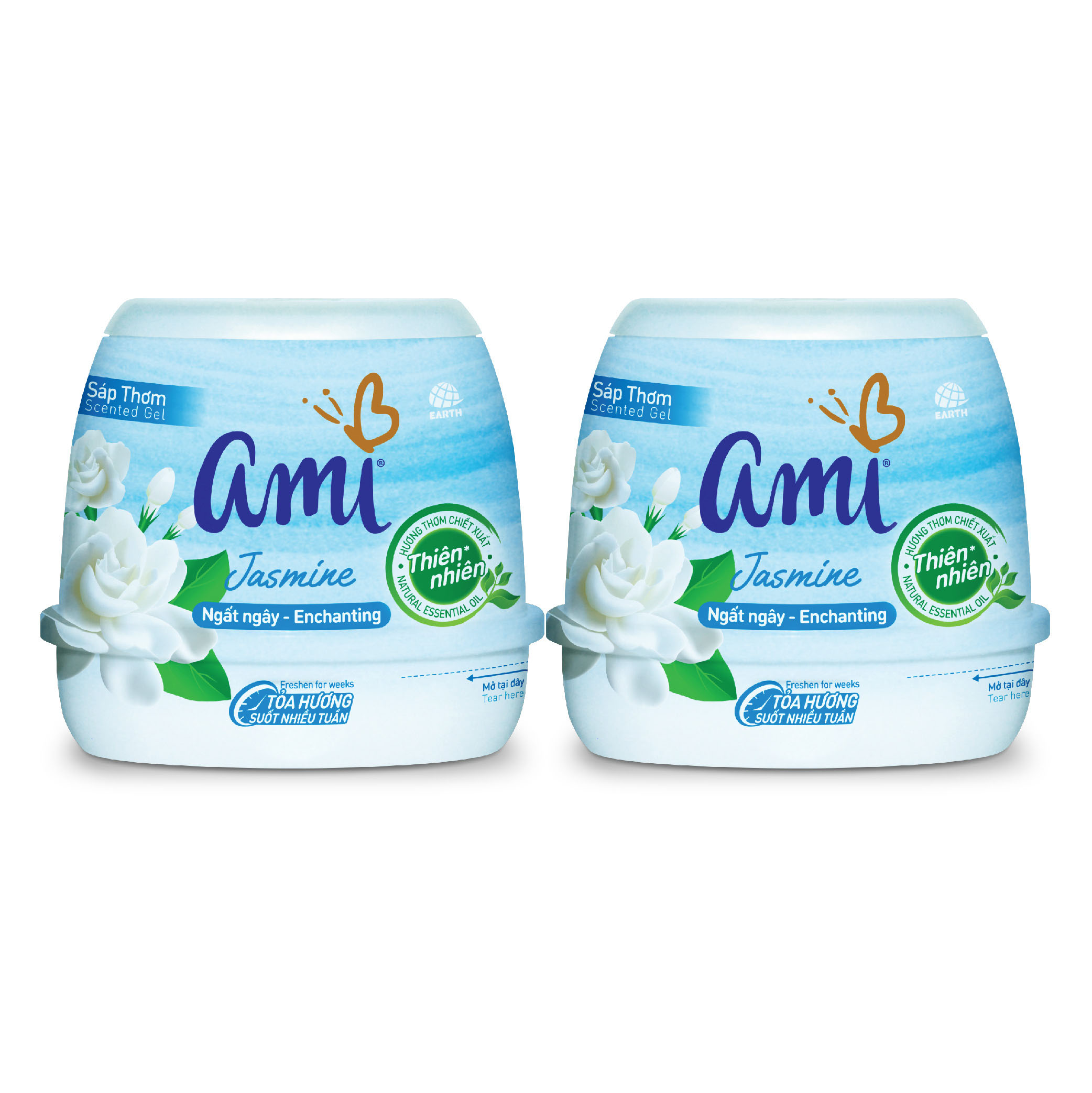 BÁO GIÁ COMBO 2 SÁP THƠM AMI LILY - NGỌT NGÀO 200G | Shopee Lazada Sendo Tiki mới nhất 36 Combo 2 hộp Sáp thơm khử mùi Ami - Hương thơm chiết xuất thiên nhiên, Tỏa hương suốt nhiều tuần (Nhiều lựa chọn mùi hương) - Jasmine ngất ngây