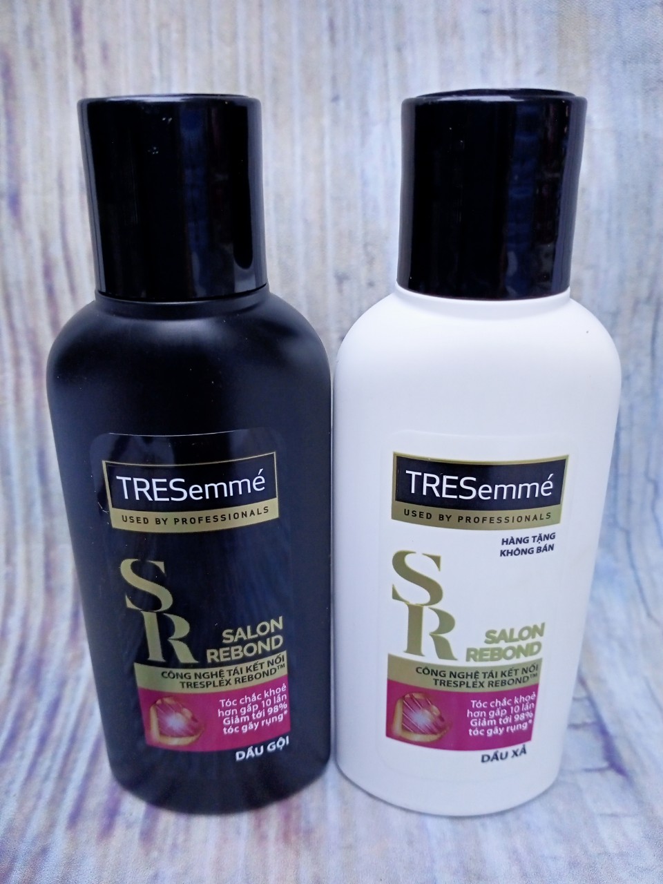 Set 3 chai dầu gội hoặc xả du lịch Tresemmé 70g