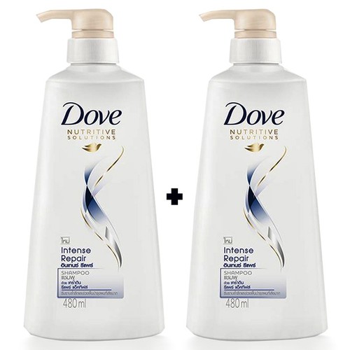 2 chai Dầu gội DOVE Thái - 450ml/chai