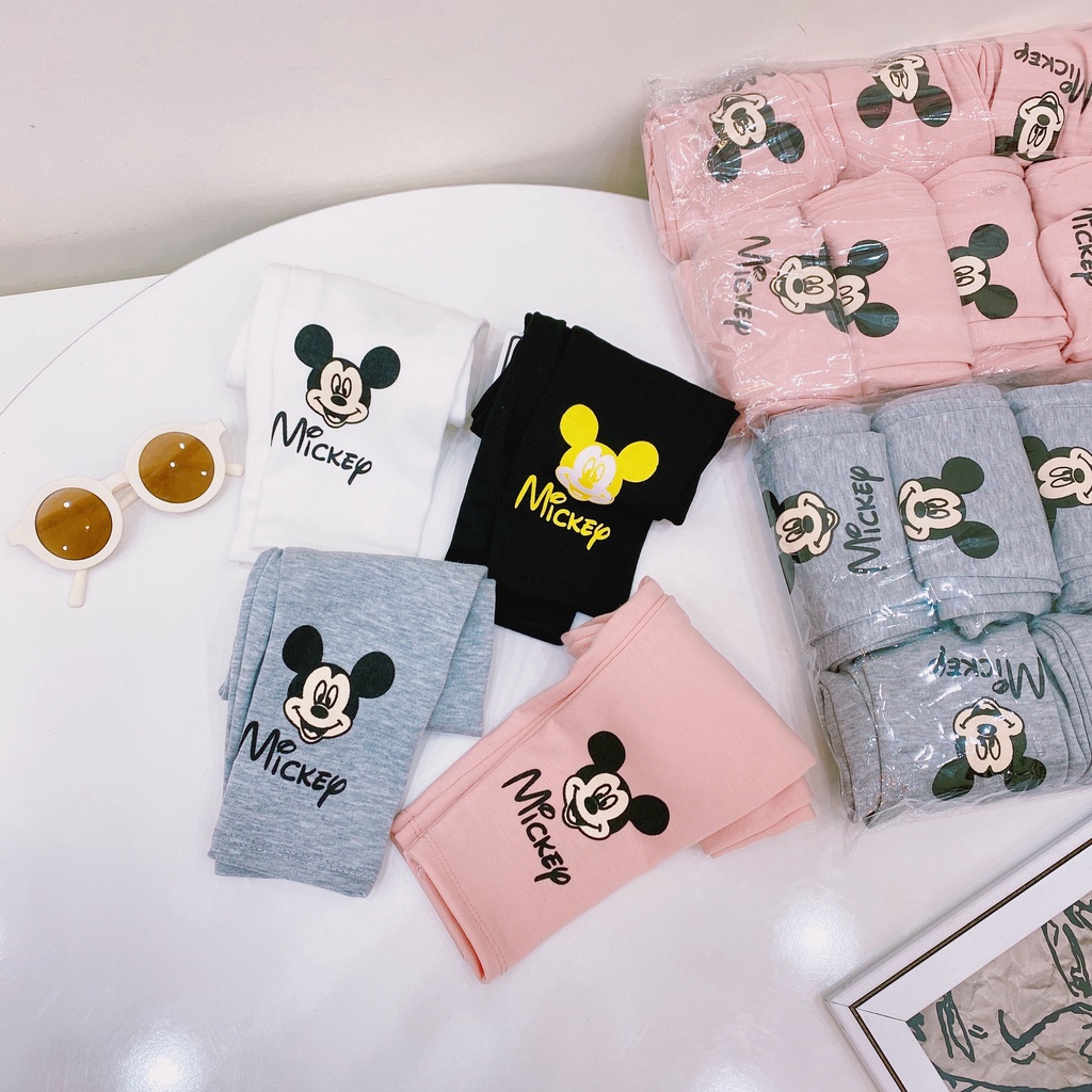 Combo 3 quần legging bé gái siêu đẹp