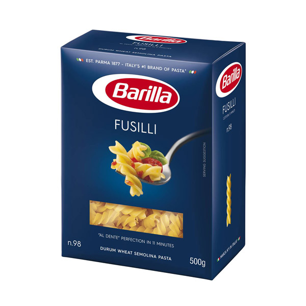 Nui xoắn barilla fusilli 500g 500g