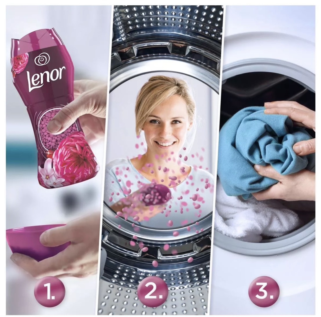 Viên xả vải khô Lenor 154G - Bill Pháp