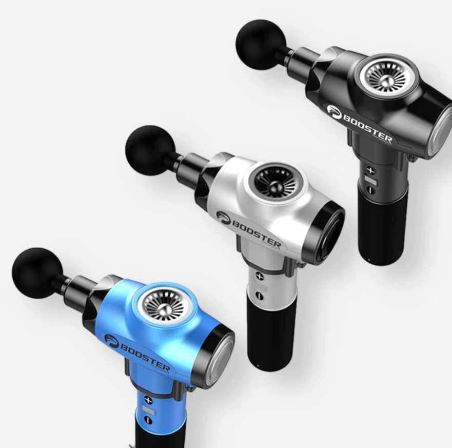 BOOSTER E - 9 MỨC ĐỘ - 6 ĐẦU MASSAGE - MÁY MASSAGE THƯ GIÃN CƠ BẮP