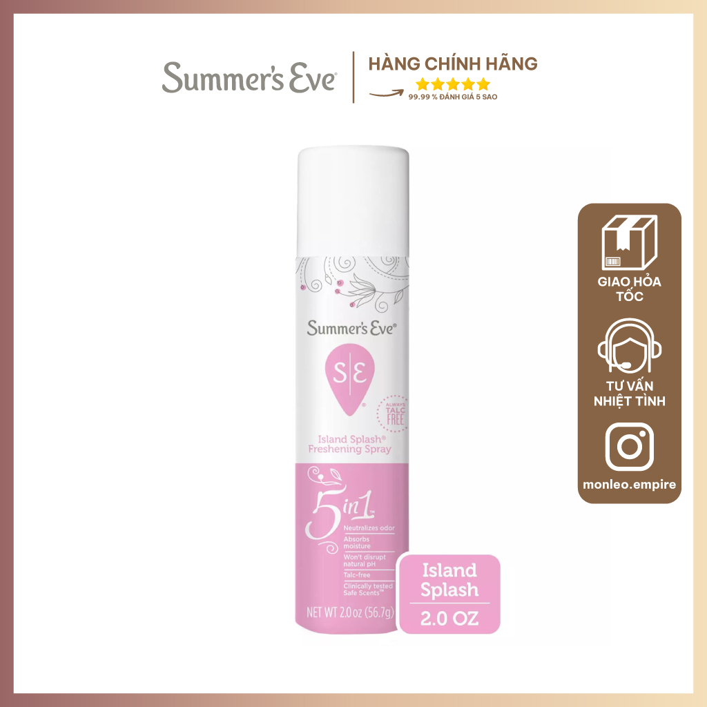 Xịt phụ khoa Summer's Eve 56.7g
