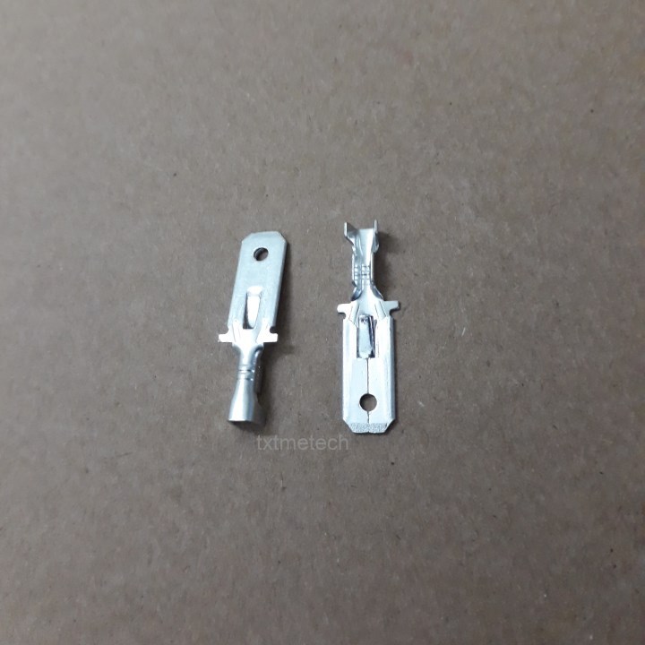 Đầu cos đực 6.3mm túi 100 cái