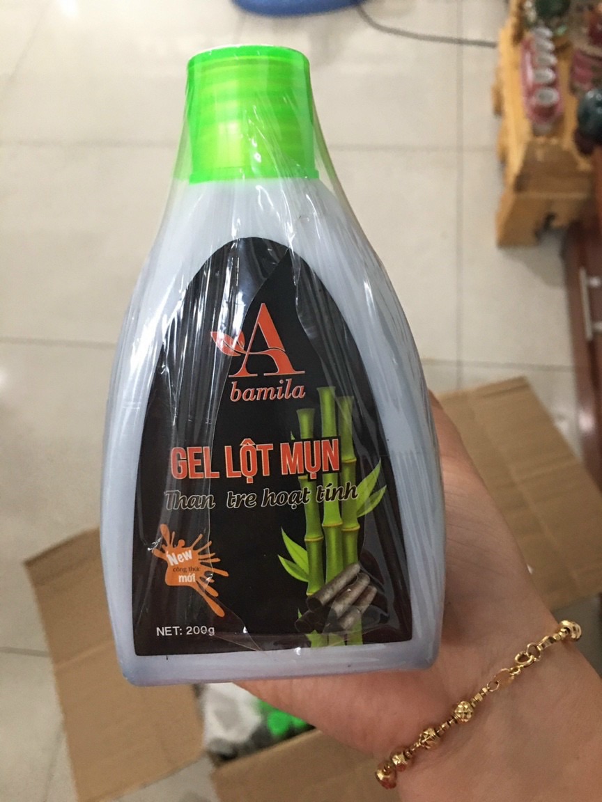 Gel lột mụn đầu đen than tre