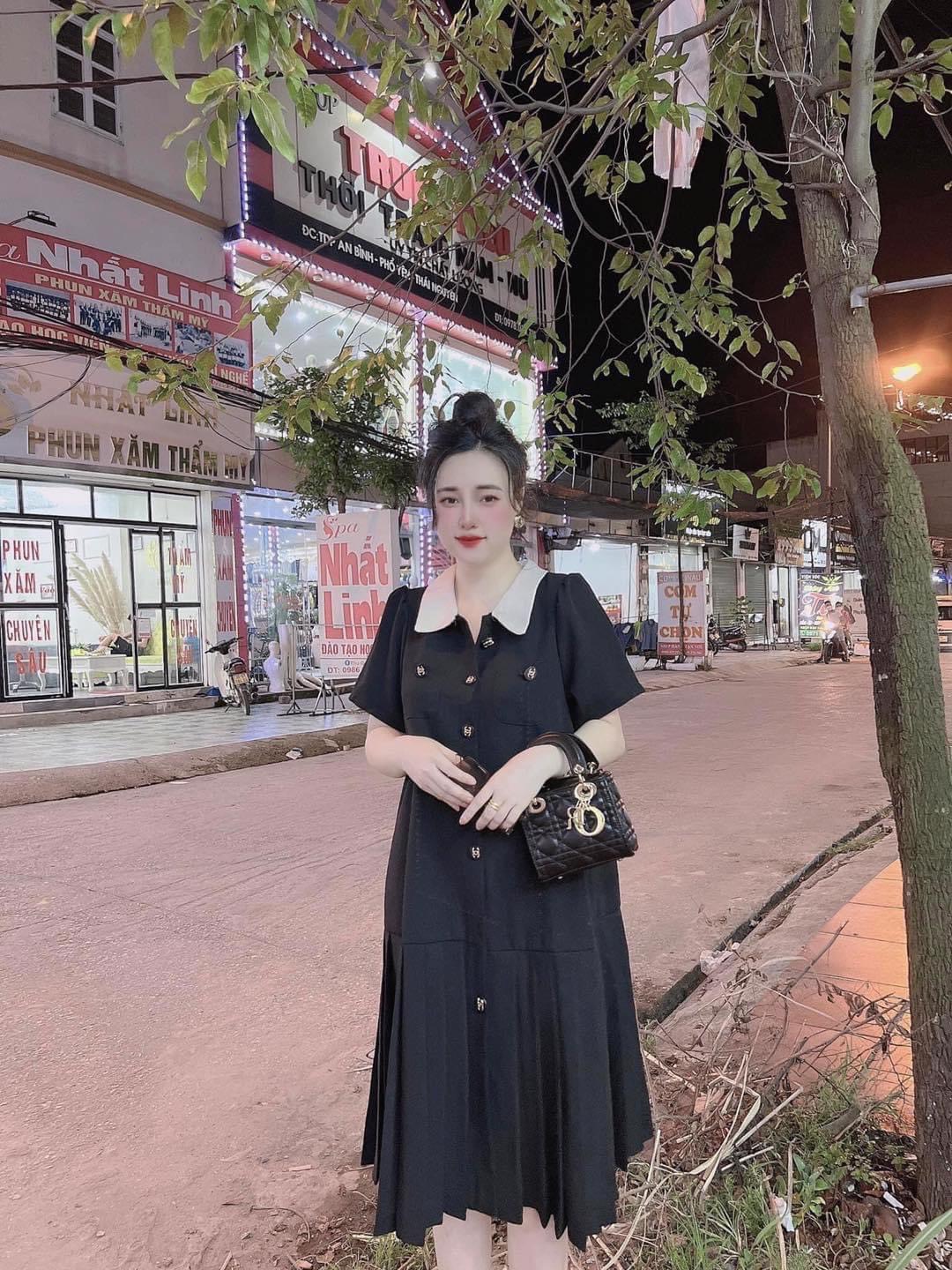 Váy bầu- đầm bầu thời trang công sở chất mềm mịn