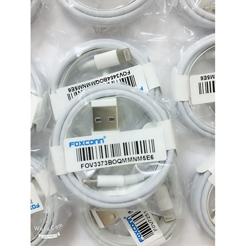 Dây sạc, Cáp sạc iphone FOXCONN bảo hành đổi mới