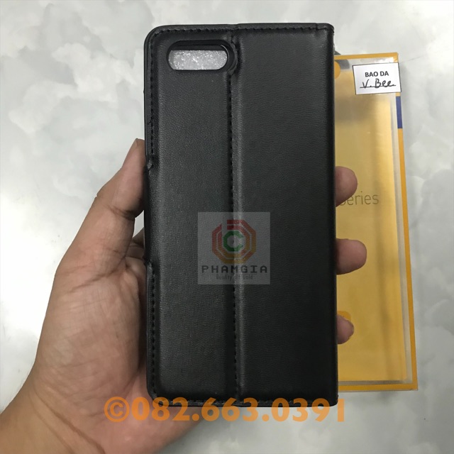 Bao da, ốp lưng nắp gập vsmart bee, vsmart star