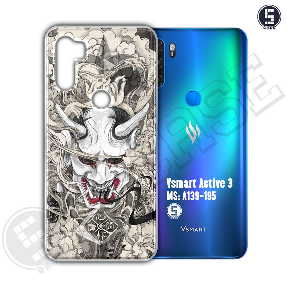 Ốp cho Vsmart Active 3 hình Quỷ Nhật 3 A139-195