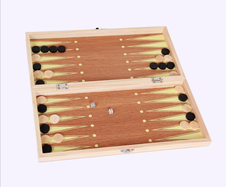 Cờ vua bằng gỗ 3 trong 1 34*34cm và 39*39cm