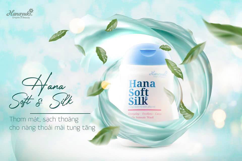 [HCM]Hanayuki -DUNG DỊCH VỆ SINH PHỤ NỮ HANA SOFT&SILK