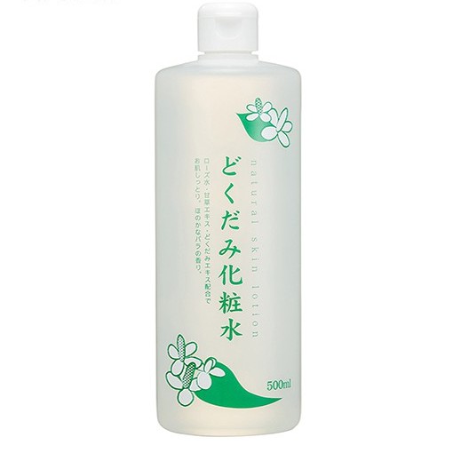 Nước hoa hồng diếp cá dokudami natural skin lotion 500ml