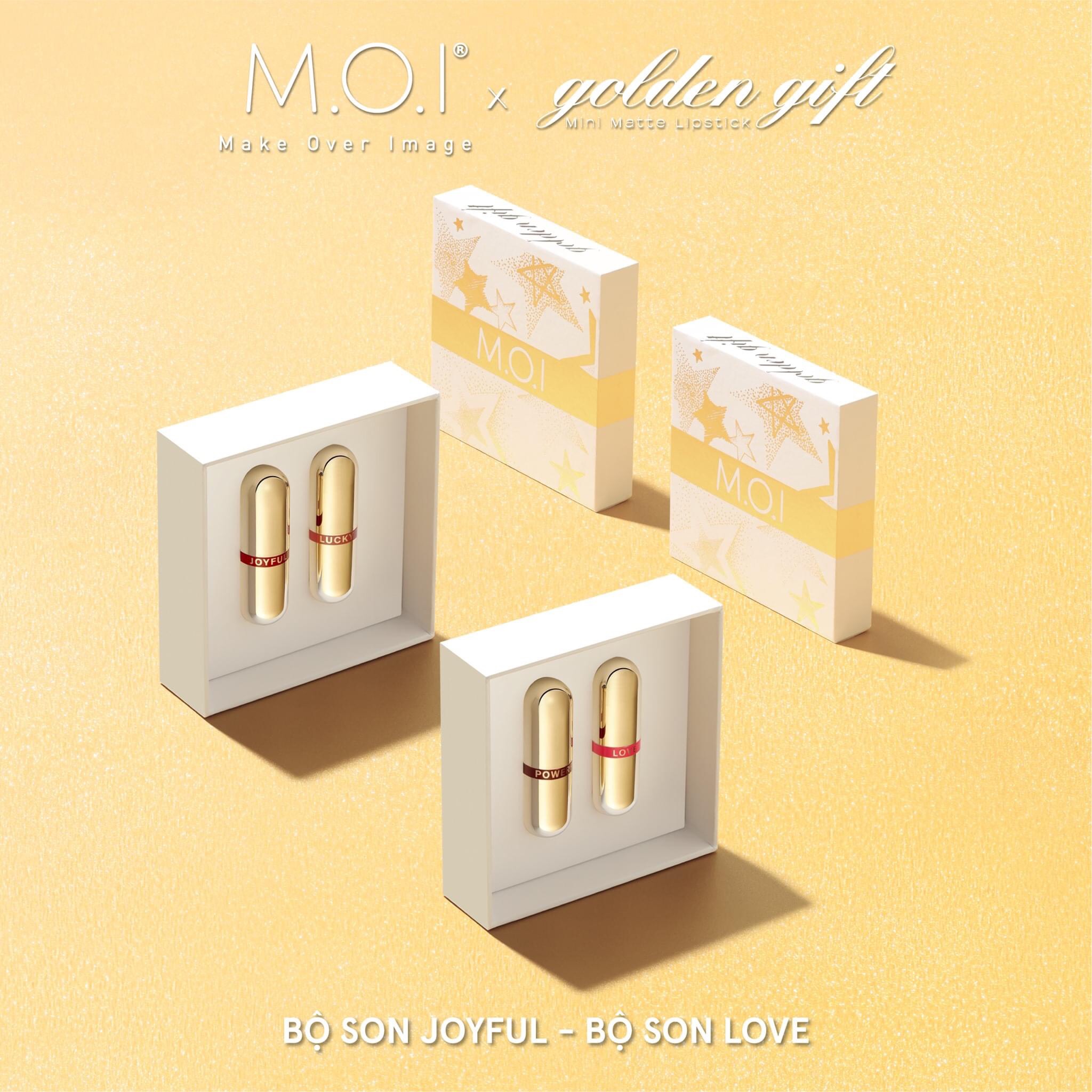 Son thỏi mini #GoldenGift Hồ Ngọc Hà - MOIcosmetics