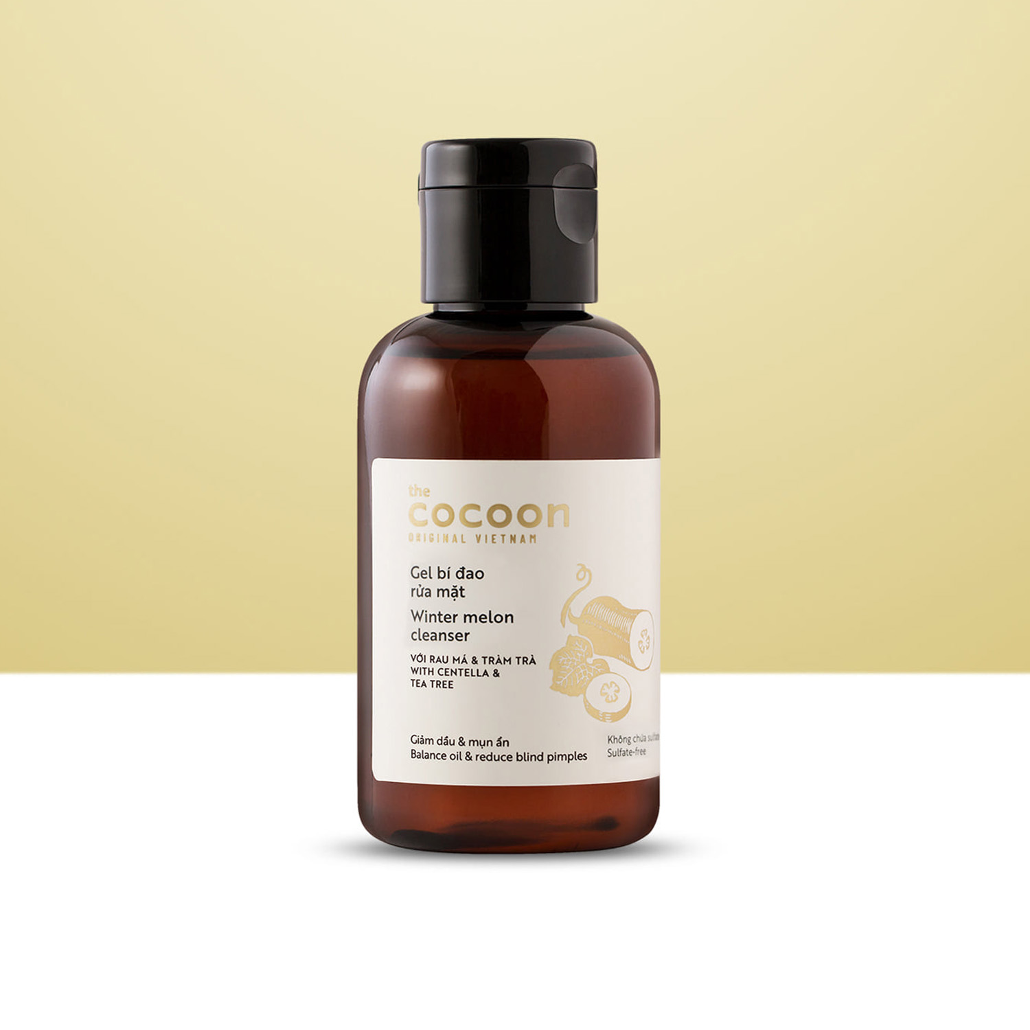 Gel rửa mặt bí đao Cocoon vietnam 140ml (Winter melon cleanser)