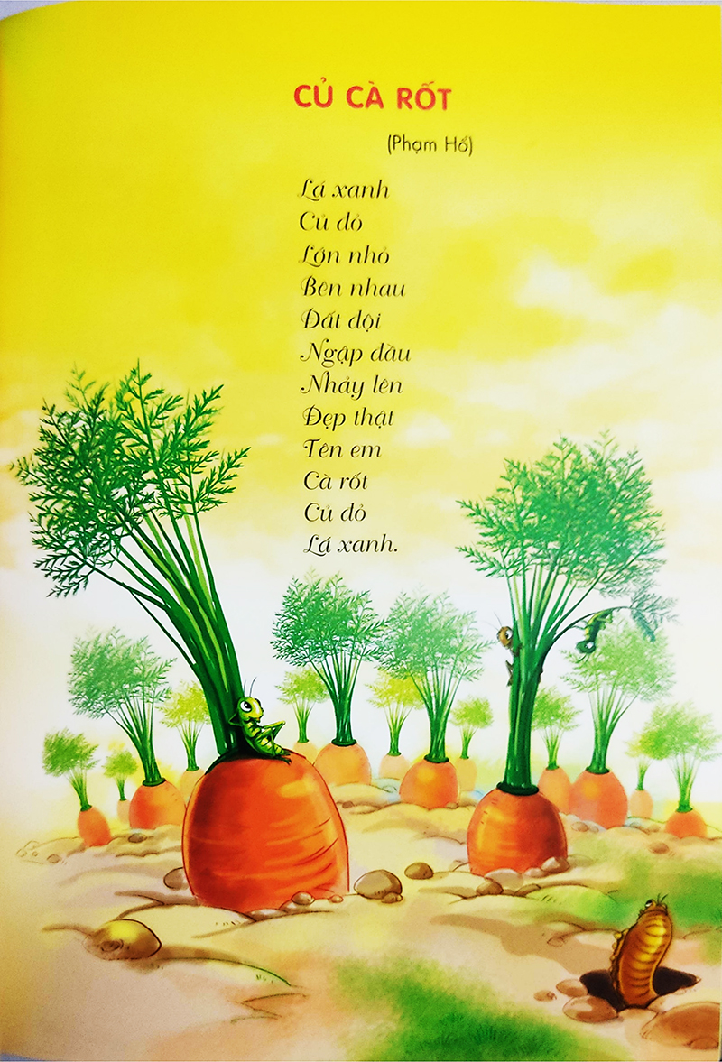 Sách cho bé - Thơ hay cho bé mầm non - Tập 2
