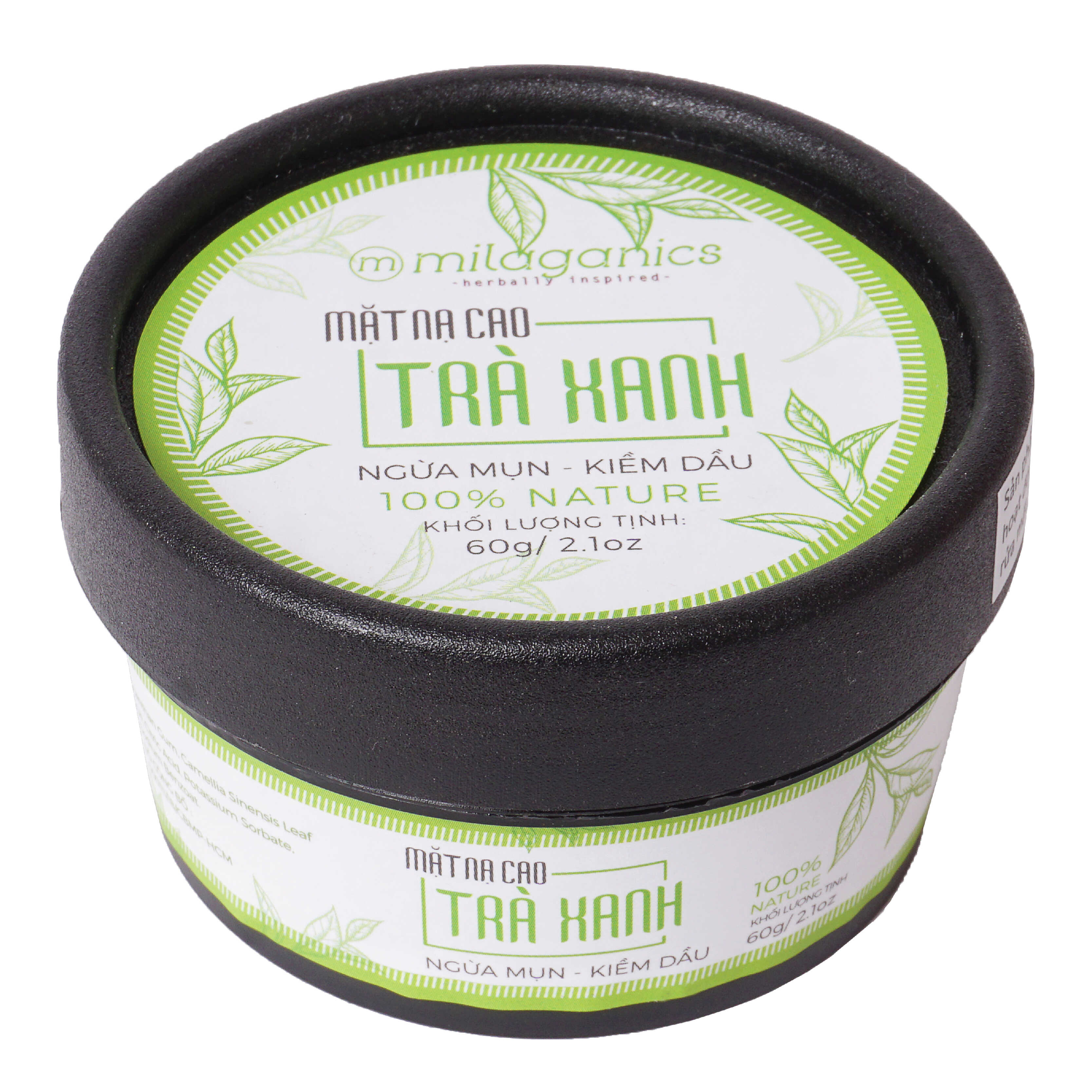 Mặt nạ cao trà xanh MILAGANICS 60g