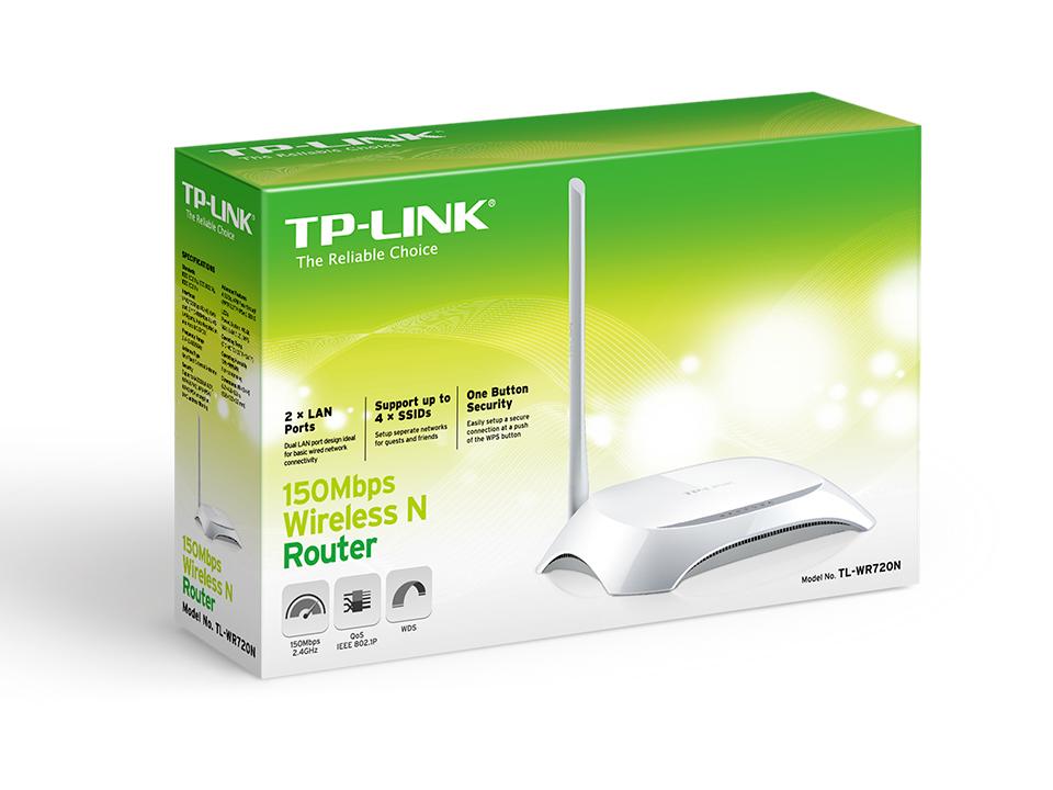 [HCM]Router chuẩn N không dây tốc độ 150Mbps TP-LINK TL-WR720N