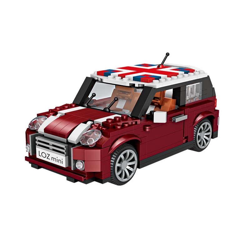 Đồ chơi lắp ghép Lego LOZ mô hình mini cooper