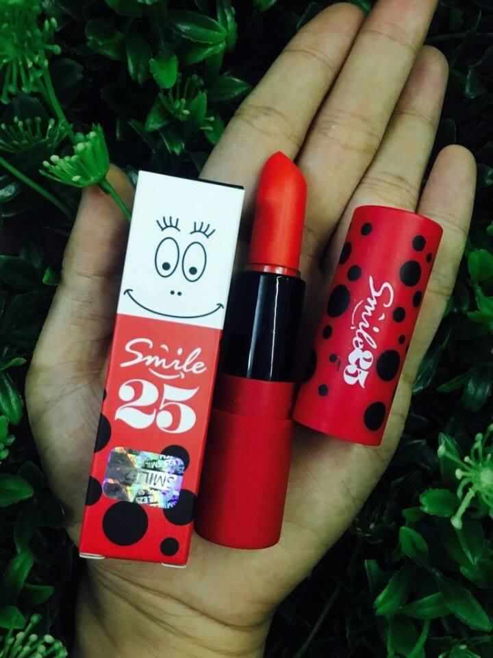 Son Smile 25 Tone Màu Đỏ Siêu Đẹp