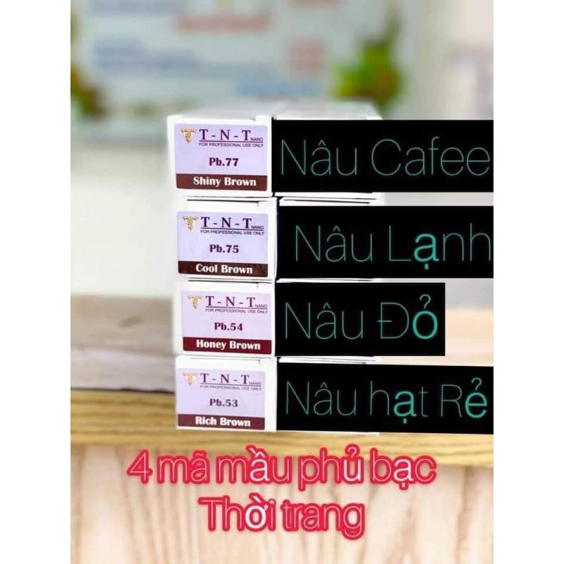 (Mua 10 tặng 2) Màu nhuộm Phủ Bạc TNT plus 100ml
