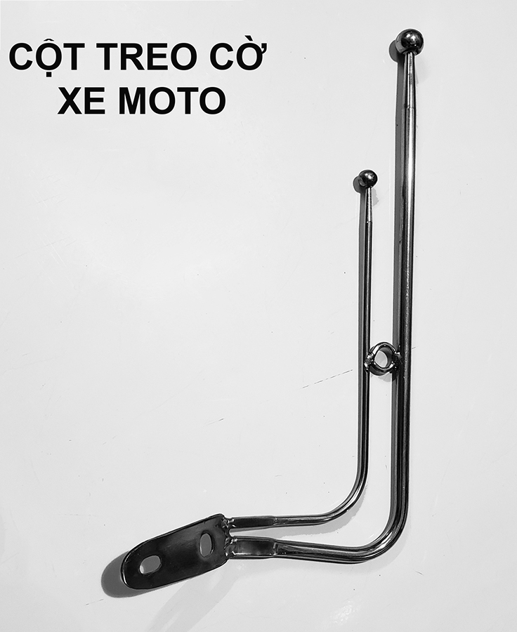 [HCM]CỘT TREO CỜ XE MÔ TÔ INOX