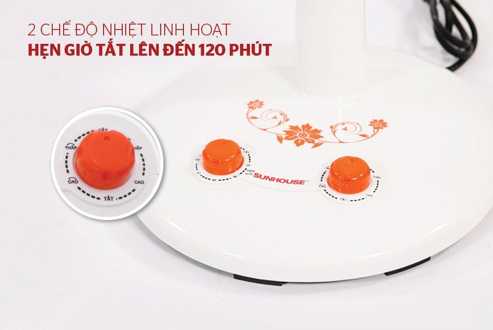 Quạt sưởi halogen SUNHOUSE SHD7005