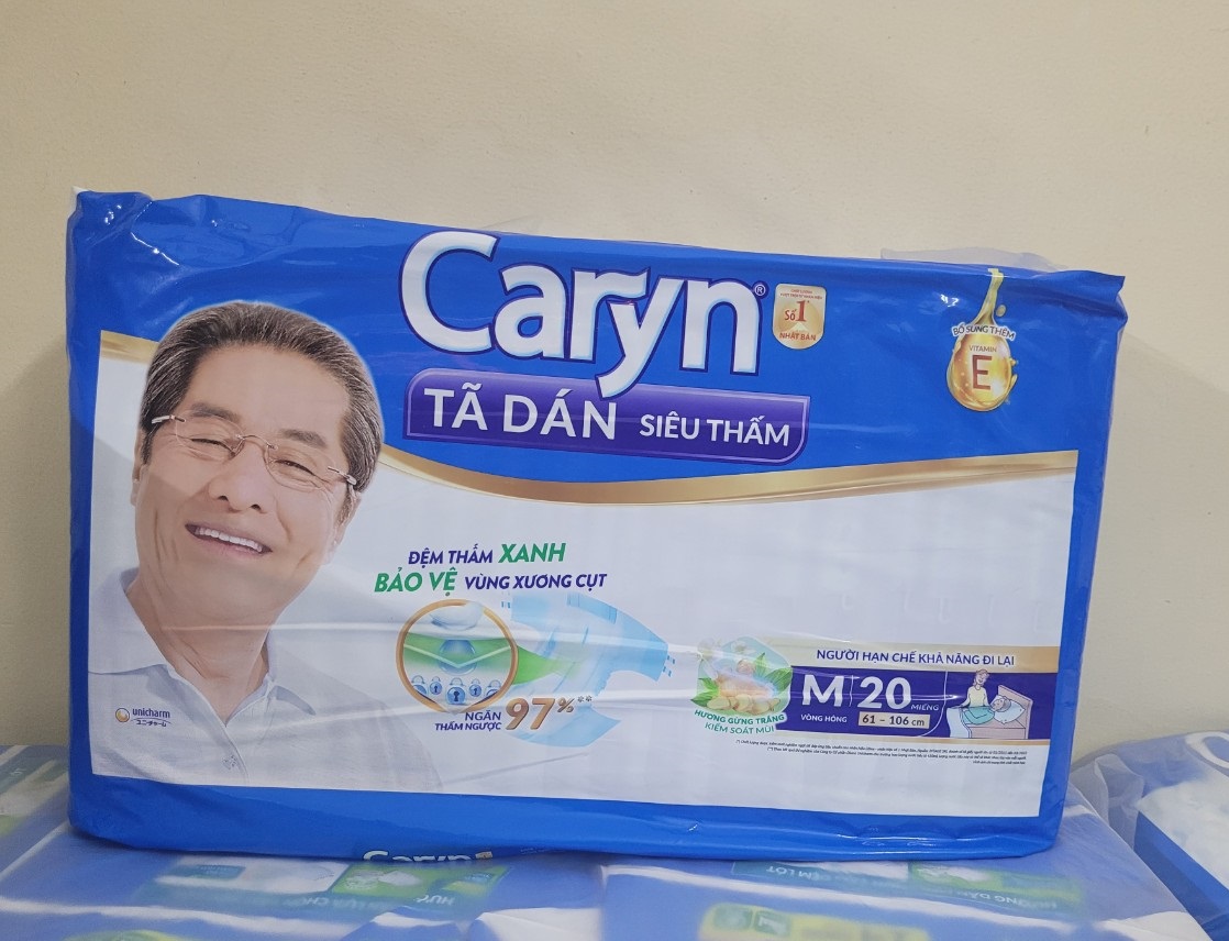 Tã dán người lớn Caryn M20/L20/XL20/XL10