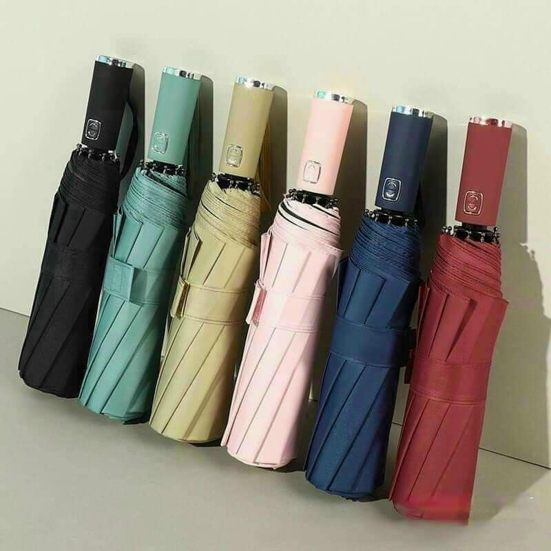 GOODMAKET -Ô dù đi mưa -Ô tự động 2 chiều gấp gọn che mưa nắng tự động xuất Nhật - Dù tự động gấp gọn đi mưa, chống tia UV, tự động bật mở, khung thép cao cấp , chắc chắn