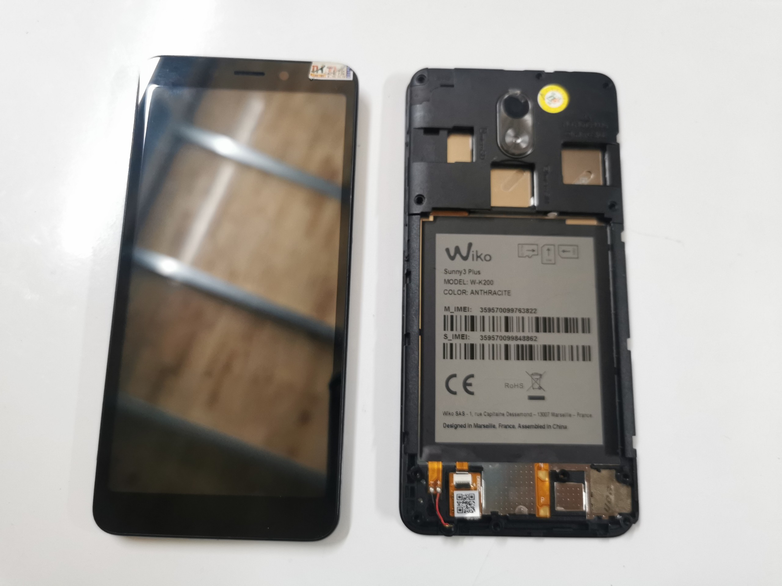 [HCM]BỘ MÀN HÌNH WIKO SUNNY 3 PLUS ZIN BÓC MÁY