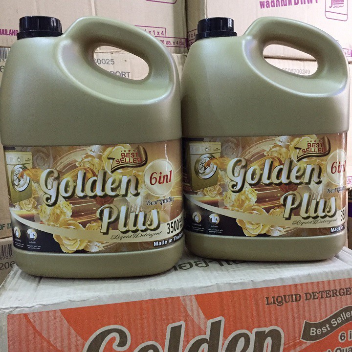 NƯỚC GIẶT GOLDEN PLUS 6IN1 3500ML THÁI LAN