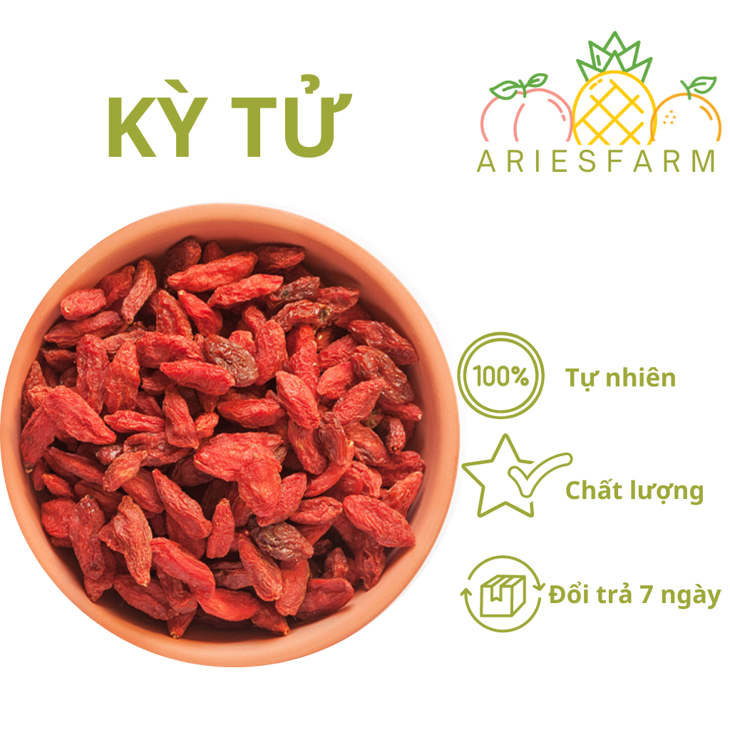 100gr dried red goji berry for stress