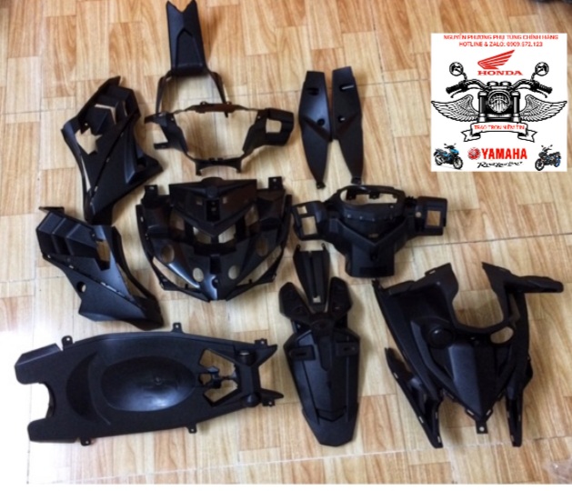 [HCM]YAMAHA-FULL DÀN NHỰA NHÁM CHO XE EXCITER 150 HÀNG ZIN HÃNG...