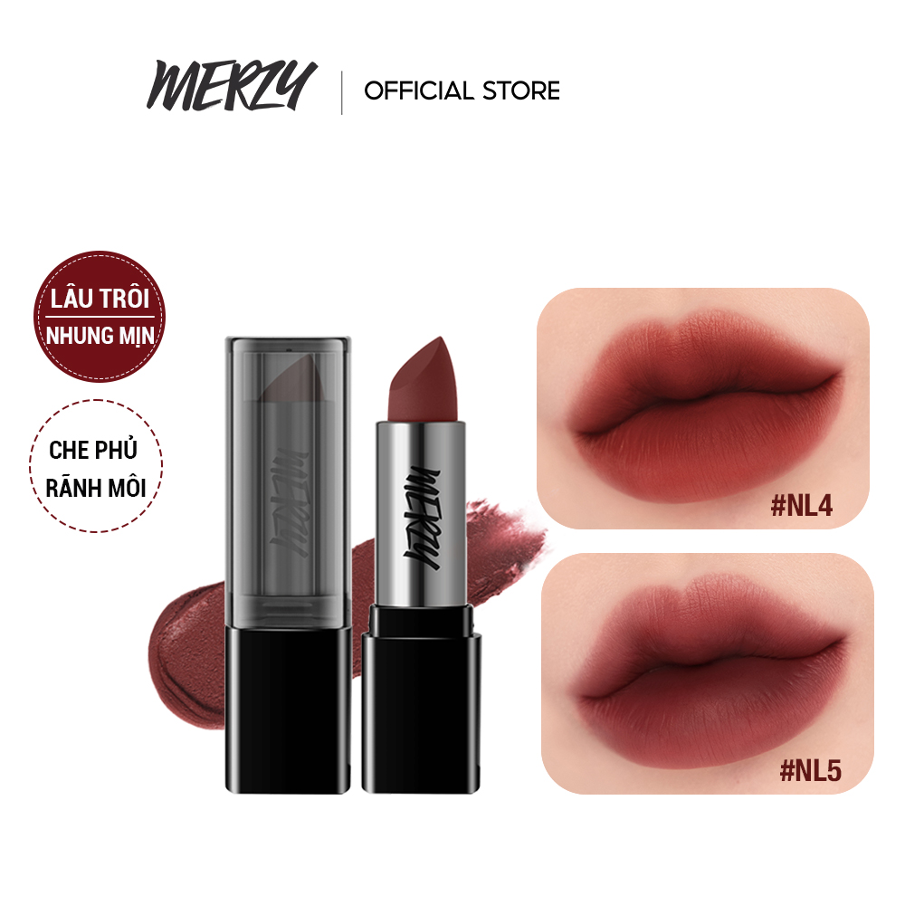 [Ver Noir] Son Thỏi Merzy Another Me The First Lipstick 3.5g