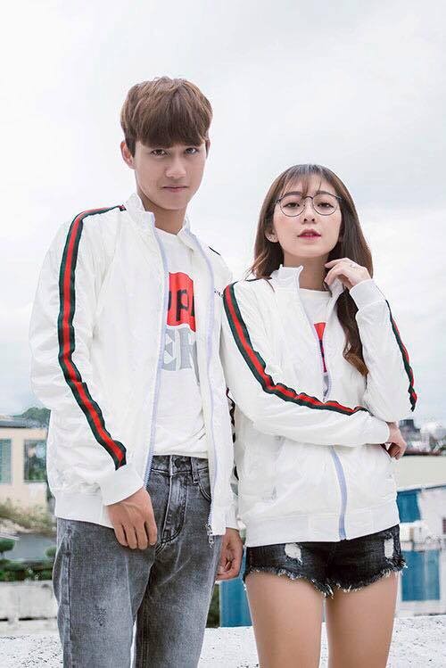 [HCM]ÁO KHOÁC DÙ VIỀN TAY CÁ TÍNH