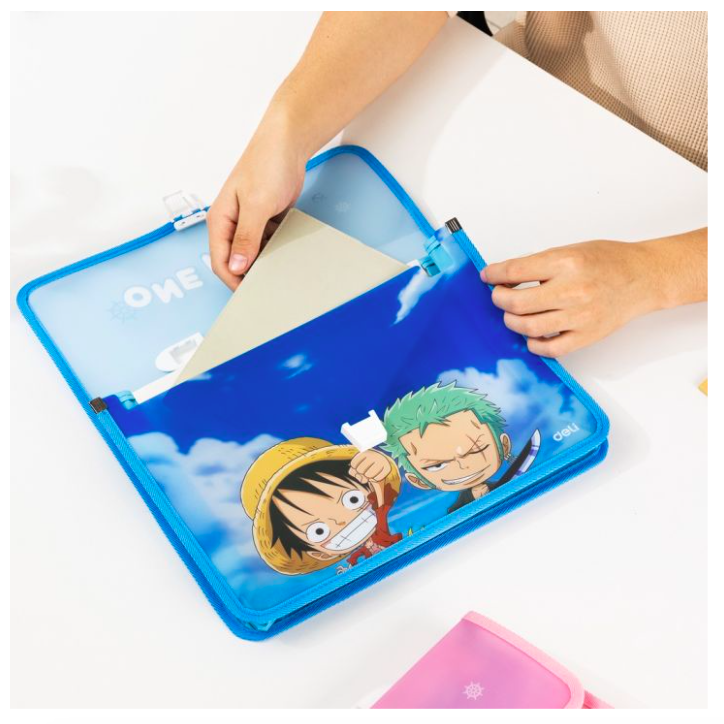 Túi/ Cặp học sinh 2 ngăn One Piece F621 (Deli)