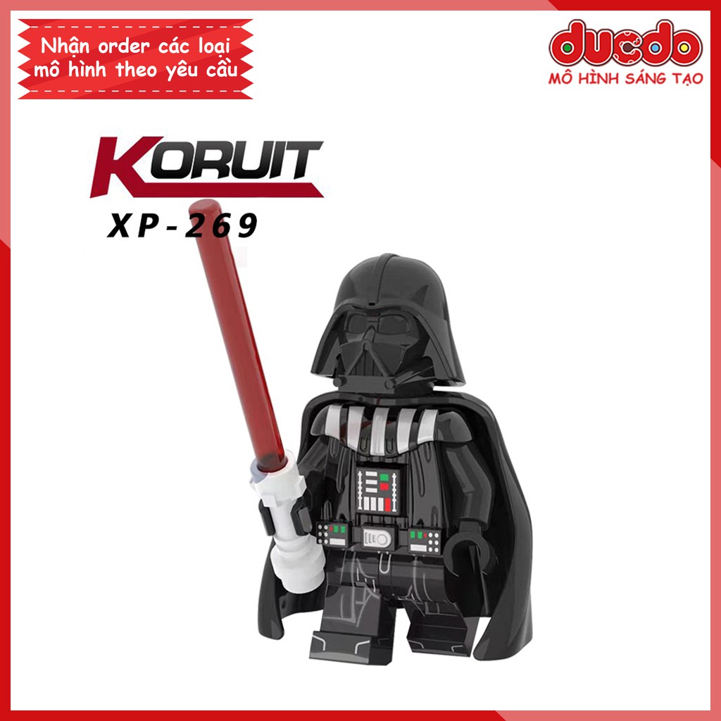 Minifigures các nhân vật trong Star War full trang bị - Đồ chơi Lắp ghép Xếp hình Mô hình Mini Iron Man KT1034 Koruit