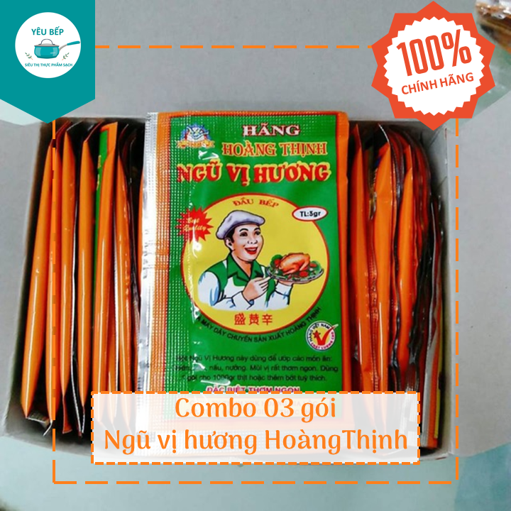 Combo 03 gói ngũ vị hương