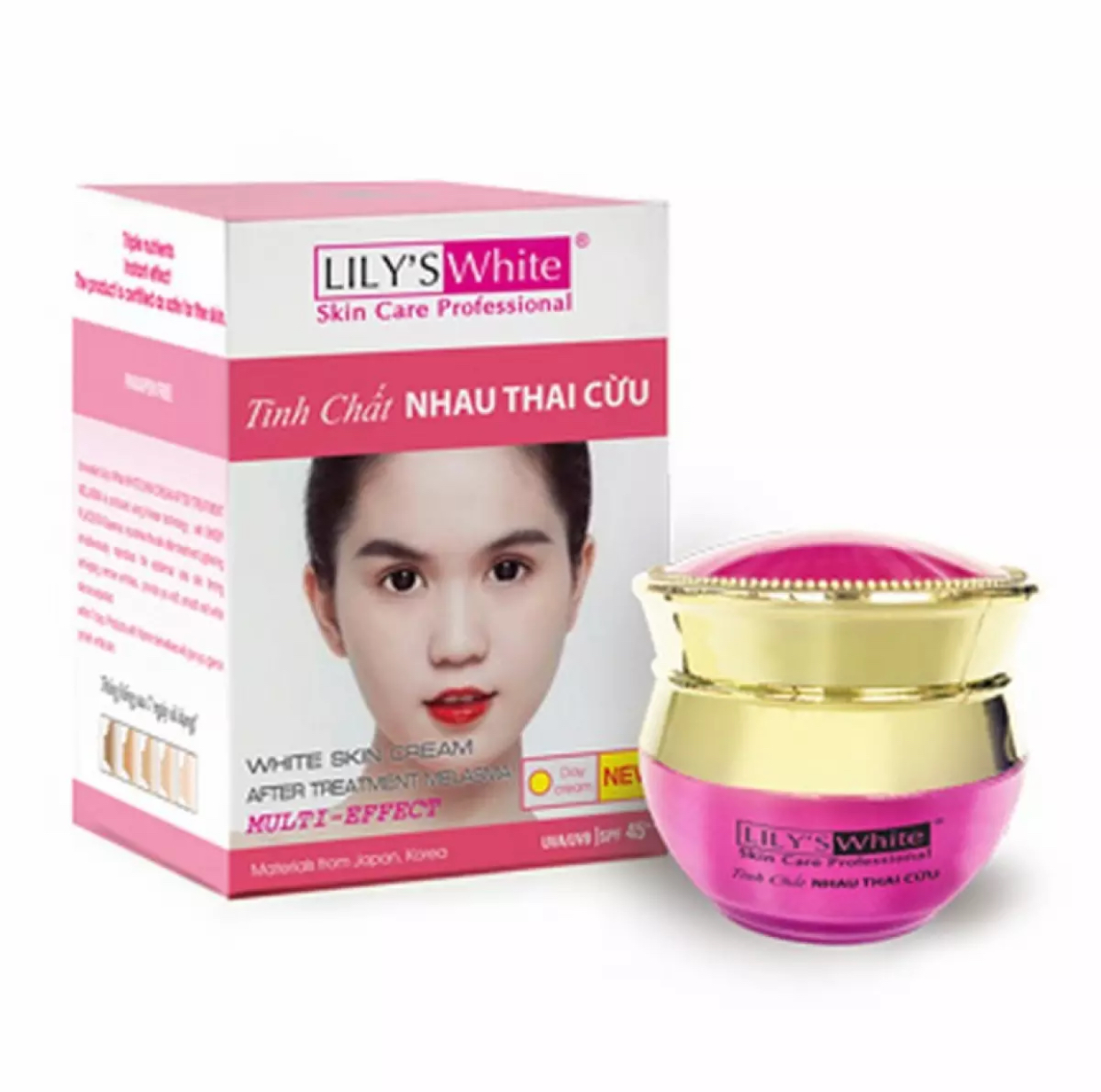 [HCM]Kem dưỡng trắng da Lily’s White (Tinh Chất Nhau thai cừu ) 20g