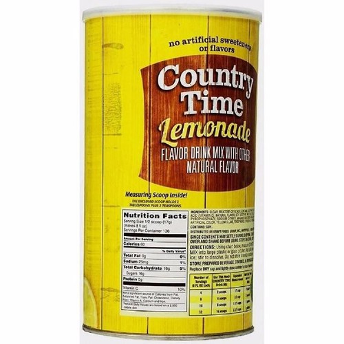 [Rẻ vô địch] [Chính hãng] Bột Pha Nước Chanh Country Time Lemonade 2.33kg Mỹ
