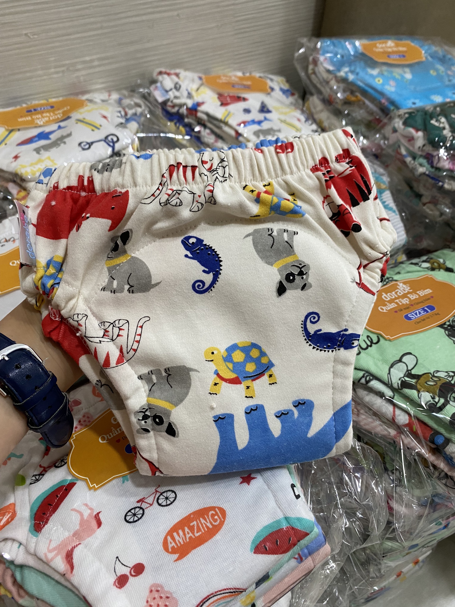 COMBO 5 QUẦN BỎ BỈM DORABE SIZE 1